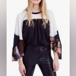 NWT Free People, We The Free, Friday Fever Top, M